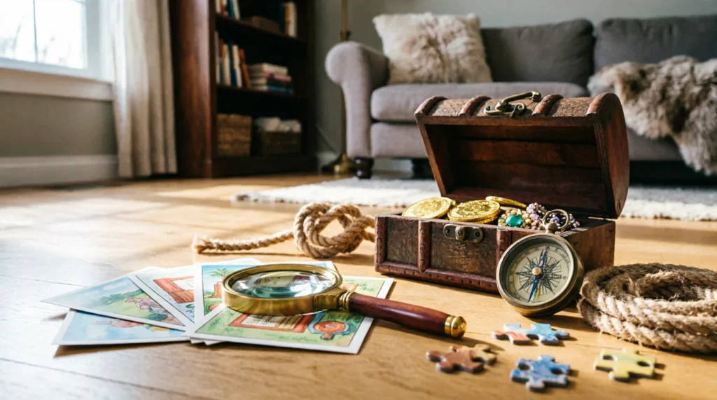 Treasure Hunt Riddles with Answers at Home: The Ultimate…